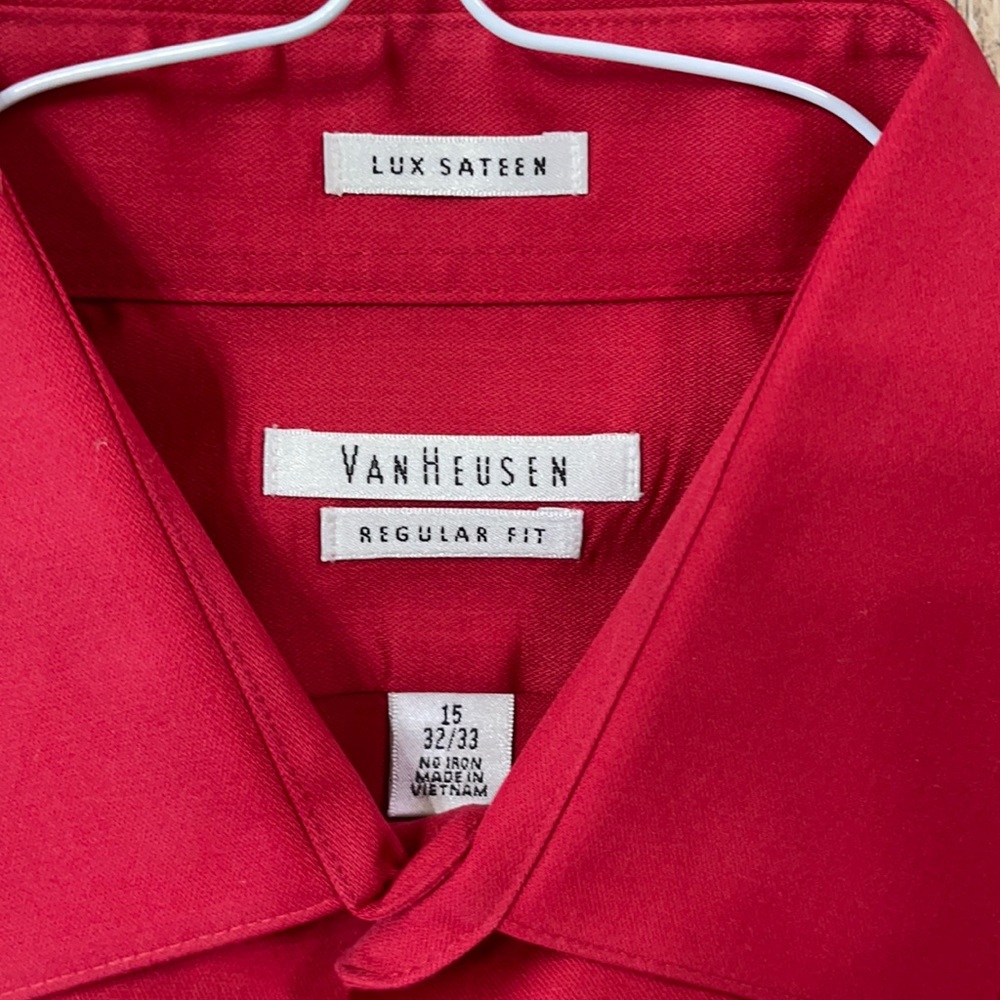 Euc Vanheusen Button Down - image 2
